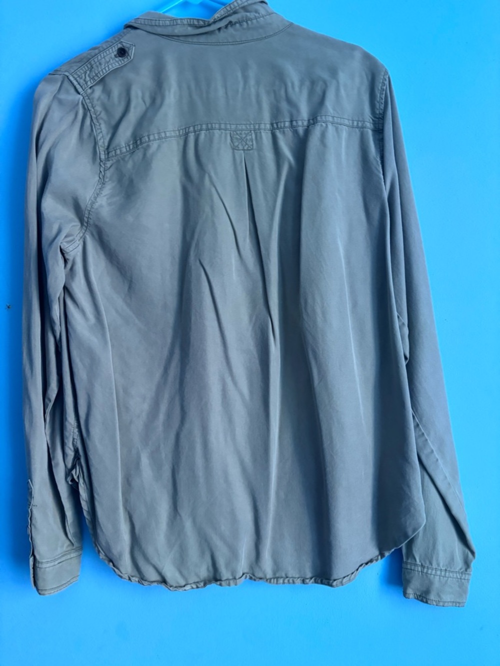 Universal Thread Sage Green Utility Shirt - Picture 3 of 5